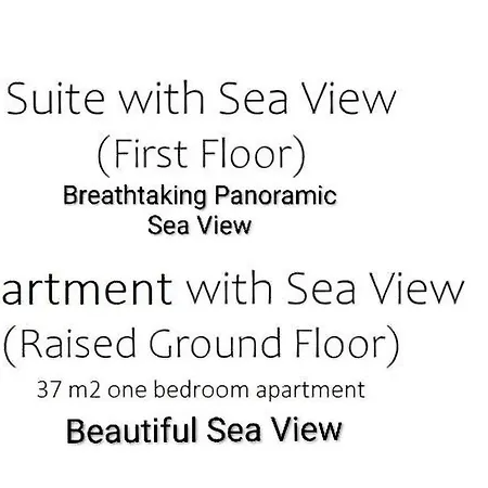 Апартаменты Plaka Beachfront Suites At Kalais - Stunning Sea & Sunset Views, Free Beach Chairs, Bus Stop Outside, 12 Min From Naxos Town