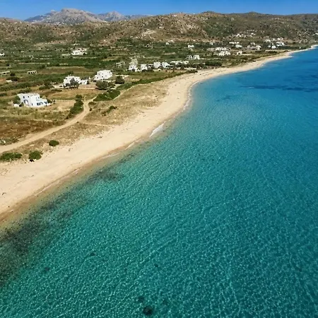Apartment Kalais Beachfront - Stunning Sea & Sunset Views, Free Chairs, Bus Stop Outside, 12 Min From Naxos Town, 200 Mbps Wifi