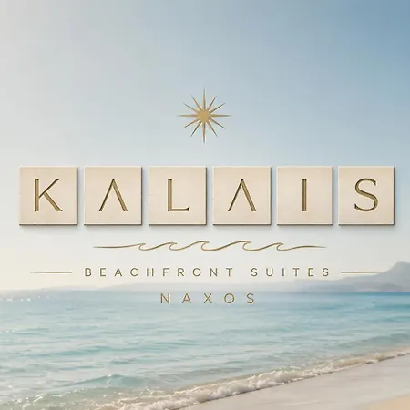 Apartment Kalais Beachfront - Stunning Sea & Sunset Views, Free Chairs, Bus Stop Outside, 12 Min From Naxos Town, 200 Mbps Wifi Plaka (Naxos)